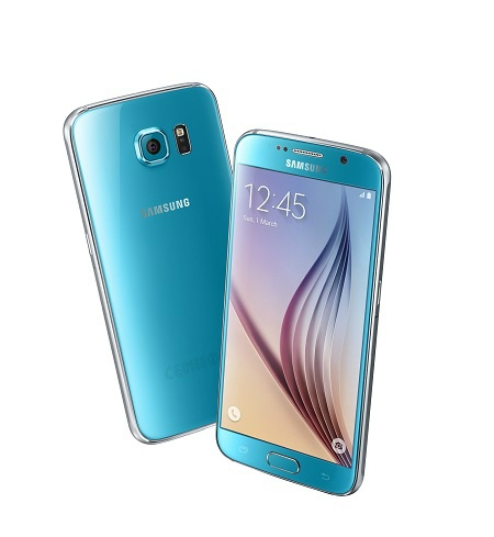 사진=삼성 갤럭시(Galaxy) S6 블루 토파즈(Blue Topaz/삼성전자제공