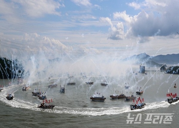 전남도, 명량대첩축제 국제적 호국문화축제로 발 돋움/ⓒ 이병석 기자