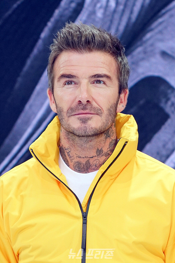 ▲ 축구스타 데이비드 베컴(David Beckham) / ⓒ이대웅 기자