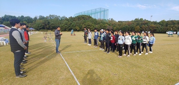 양궁교실./ⓒ예천군