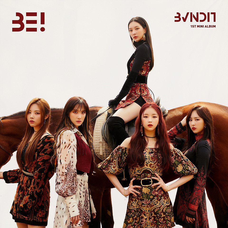 ▲ BVNDIT(밴디트) 미니 1집 'BE!' 온라인 커버 / ⓒMNH엔터테인먼트