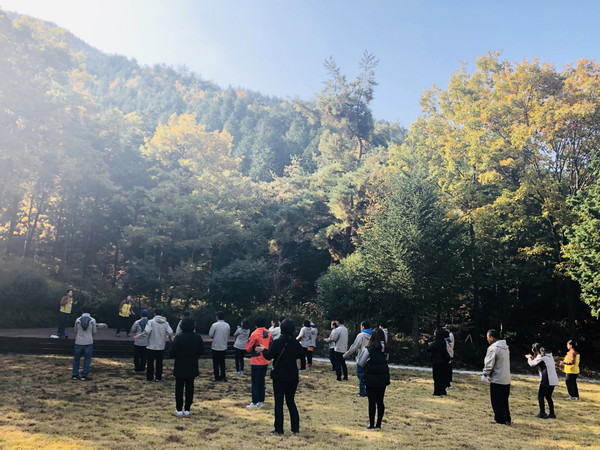 남해군 정신건강복지센터가 진행한 사회적응훈련 프로그램./ⓒ남해군