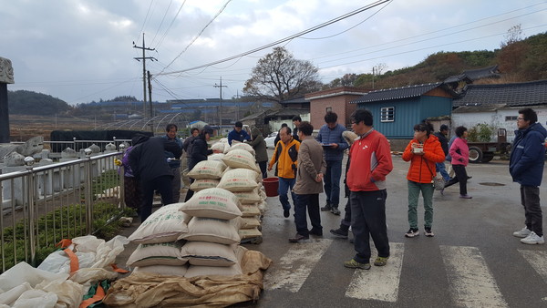 거창군은 신원면 예동마을을 시작으로 오는 12월 9일까지 2019년산 공공비축미곡 건조벼 매입을 실시한다./ⓒ거창군