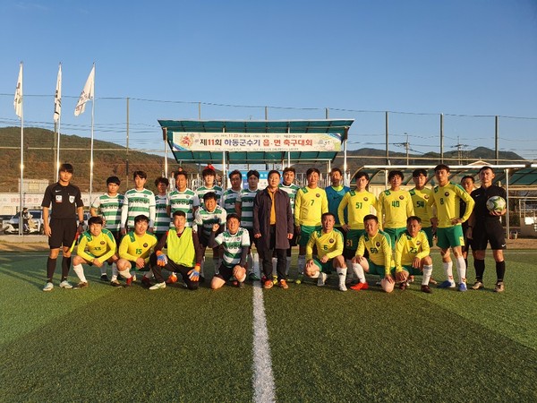 제17회 하동군수기 게이트볼대회와 제11회 하동군수배 축구대회가 지난 22일과 23일 하동공설운동장 보조구장에서 연이어 열렸다./ⓒ하동군