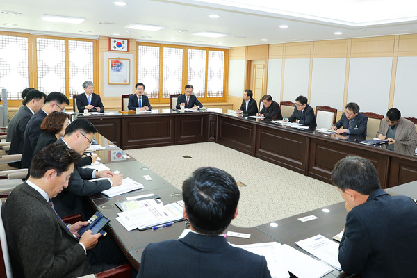 허 시장, 정책 결정은 신중하게 추진은 속도감 있게_주간업무회의 ⓒ 대전시