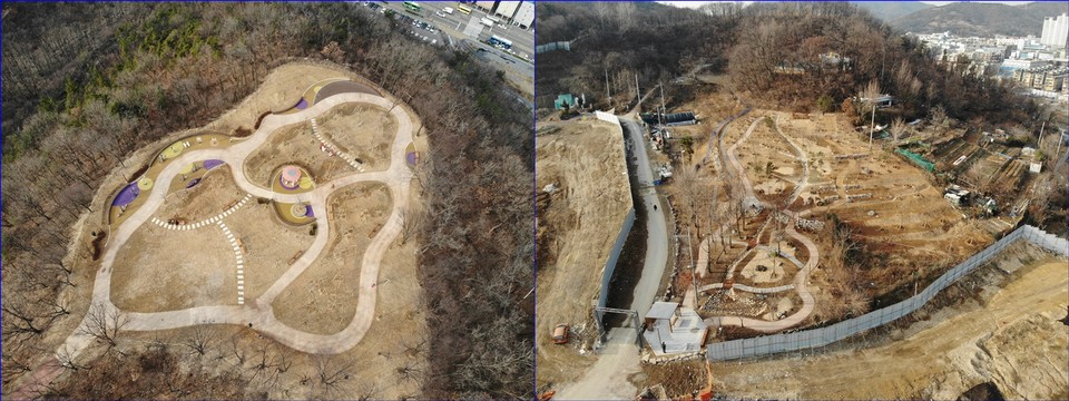 부평구는 장기미집행 무단 경작지에 공원 조성을 마치고 주민에게 개방한다./ ⓒ부평구