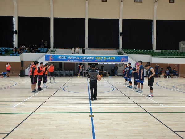 거창군은 지난 22일'제5회 거창군 농구협회장배 거함산 농구대회'가 성황리에 개최됐다./ⓒ거창군