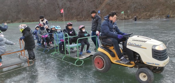 영양군 무료 빙상장 개장/Ⓒ영양군청