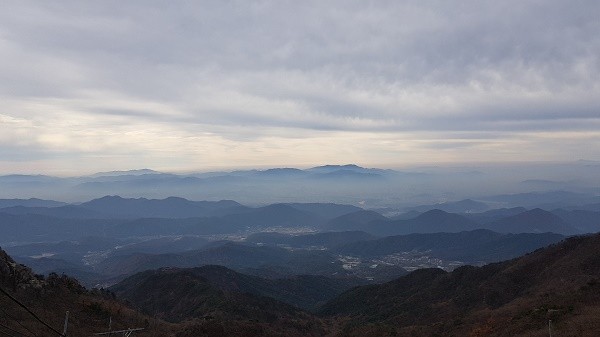 반외세민족해방민중민주주의혁명전선 파르티쟌유격전을 벌였던 경남 함양 지리산 광경