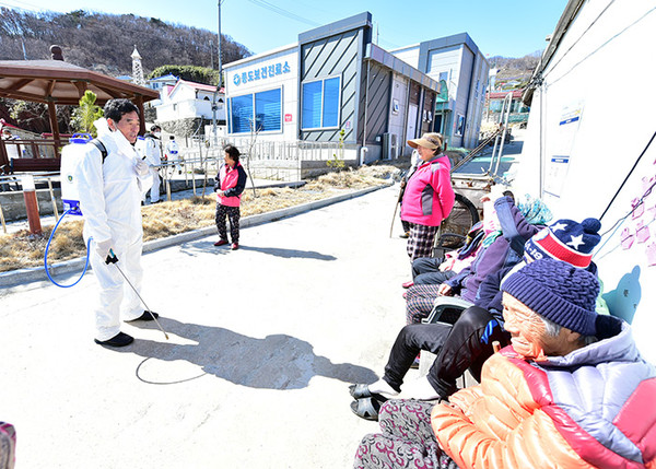 윤화섭 시장, 코로나19 확산방지 방역활동 전개 ⓒ안산시