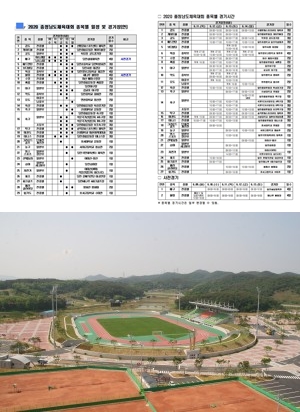 충남도체전  경기일정 및 경기장, 당진시 종합운동장 전경.ⓒ뉴스프리존