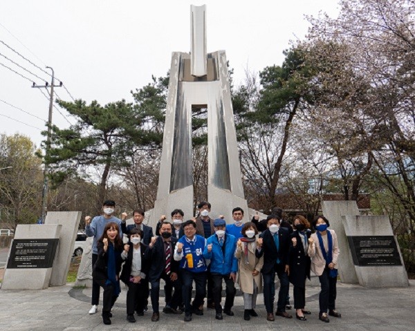 더불어민주당 대구 달서을 허소 국회의원 후보 선거사무소 및 선대위 출정식 모습 / ⓒ 허소 후보 선거캠프