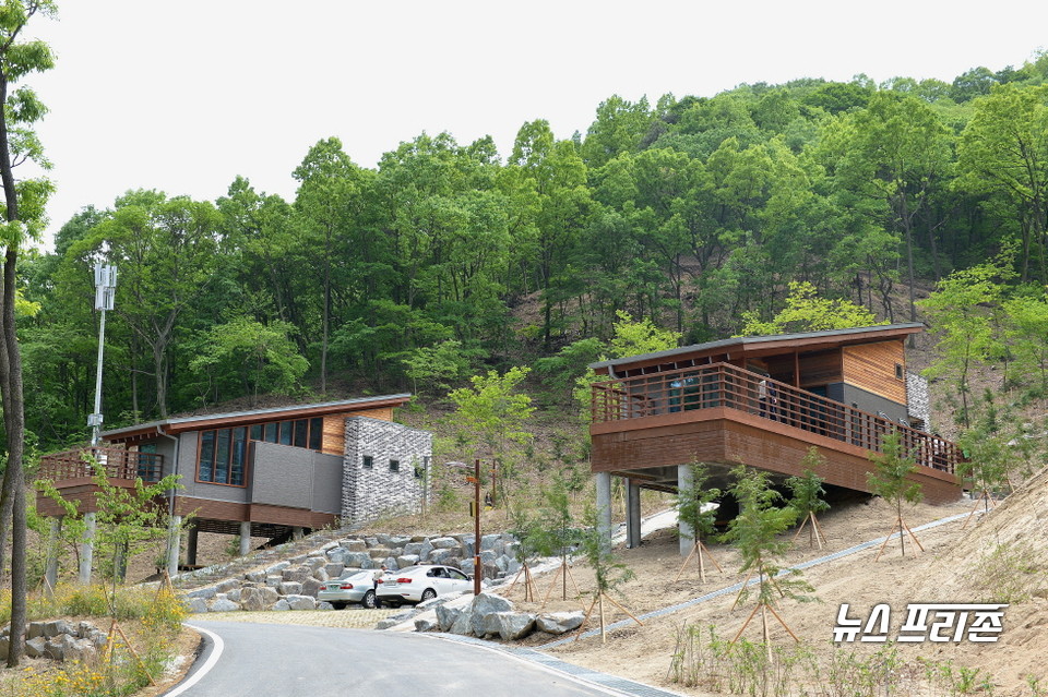 충남 공주시가 코로나19 확산 방지를 위해 산림휴양마을을 격리시설로 활용한다./ⓒ공주시청