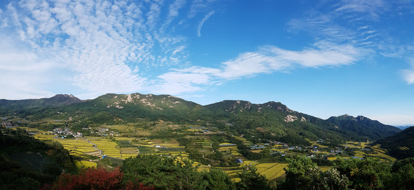 산청군 황매산 다랭이논./ⓒ산청군