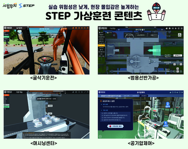 STEP 가상훈련 콘텐츠./ⓒ한국기술교육대학교