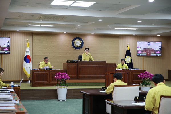 충남 청양군의회 제263회 임시회가 28일 폐회됐다.©청양군의회