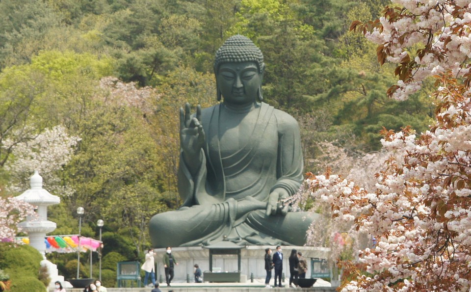 각원사 청동 대불./ⓒ김형태 기자