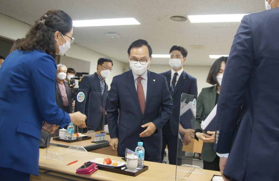 박상돈 천안시장./ⓒ김형태 기자