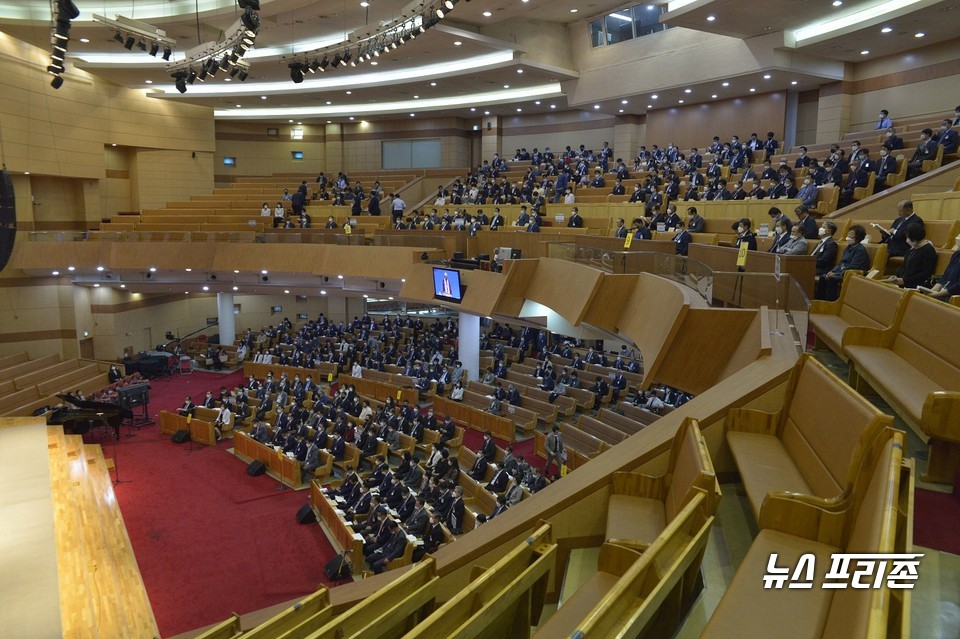 기독교대한감리회 충청연회는 지난 12일부터 13일 천안 하늘중앙교회에서 제22회 연회회의를 개최했다./ⓒ박한복기자