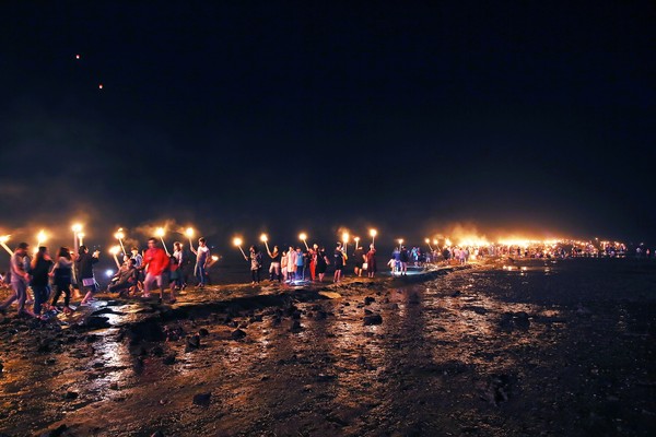 무창포 열린 바닷길축제 장면.©보령시청