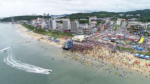 보령머드축제장 장면.©보령시청