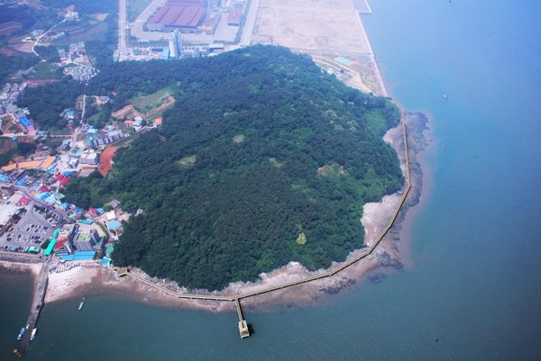 충남 당진시가 추진하는 연안정비사업의 한진지구 조감도.ⓒ당진시청