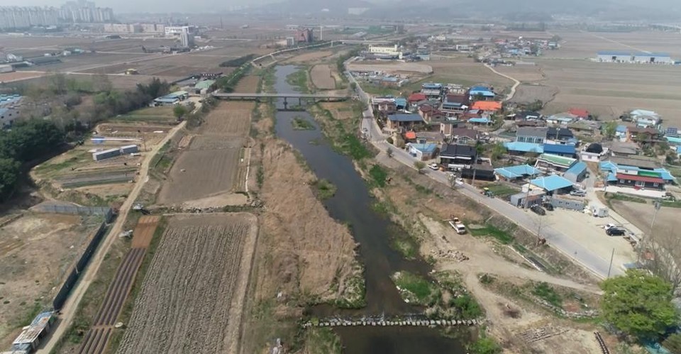 2021년 충청남도 지방하천사업 공모에 최종선정된 아산시 온양천./ⓒ아산시