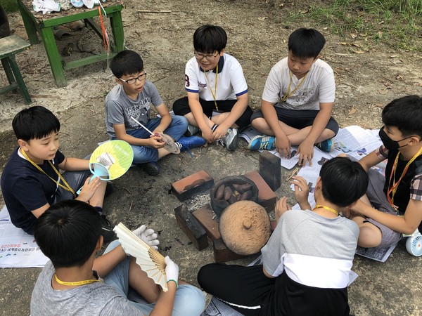 부여어린이박물관학교 운영장면./ⓒ부여군