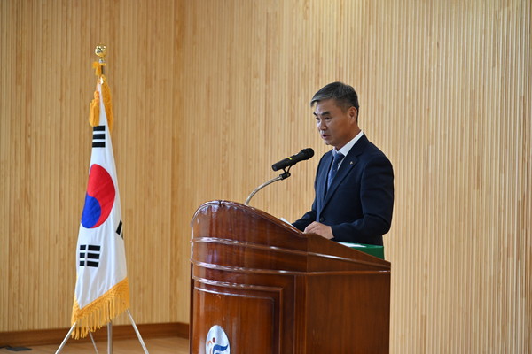 조대호 부군수 취임식./ⓒ부여군