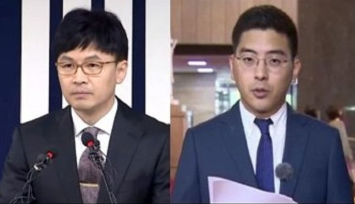 검언유착 수사를 받고 있는 윤석열 총장읜 측근 한동훈 검사장과 체널A 이동재 기자