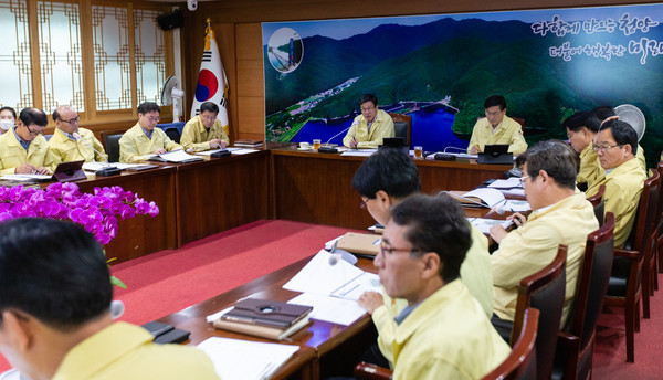 기본계획 수립용역 보고회 장면.Ⓒ청양군청