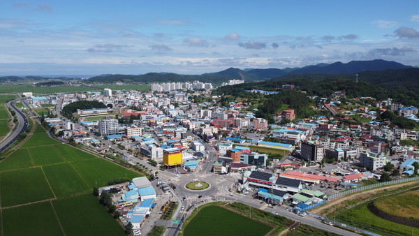 서천읍 시가지 전경.Ⓒ서천군청