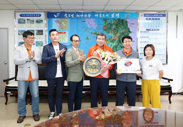 보령머드축제가 제8회 대한민국 축제 콘텐츠대상을 수상했다.©보령시청