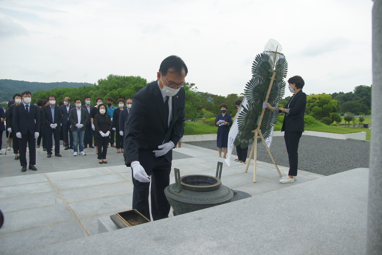 박상돈 천안시장./ⓒ김형태 기자