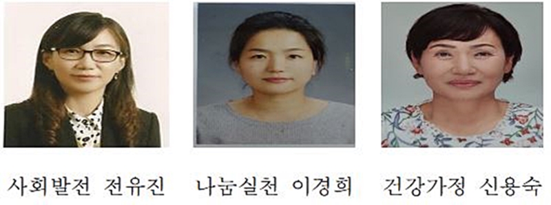 제18회 양성평등상 수상자.©보령시청