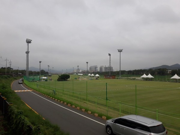 전국 고등학교 축구대회가 개최될 경주 알천축구장/Ⓒ경주시청