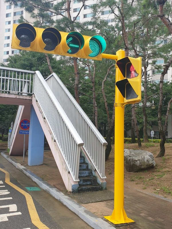 실외 체험장 신호등 정비완료/ⓒ계양구