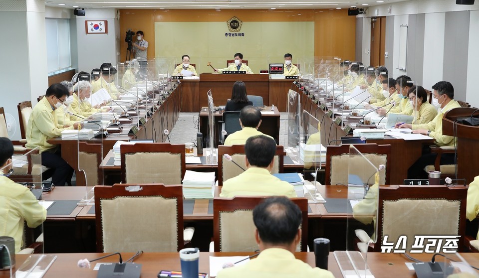 충남도의회 예산결산특별위원회(위원장 김석곤)는 지난 7일 2020년도 제2회 충청남도교육비특별회계 추가경정예산안을 심의했다./ⓒ충남도의회