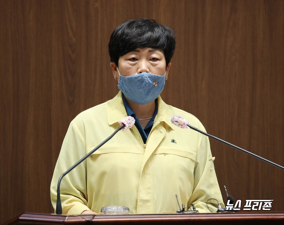 양금봉 충남도의원(서천2·더불어민주당)은 15일 “환경부의 ‘통합환경관리제도’를 조속히 개선해야 한다”고 주장했다./ⓒ충남도의회