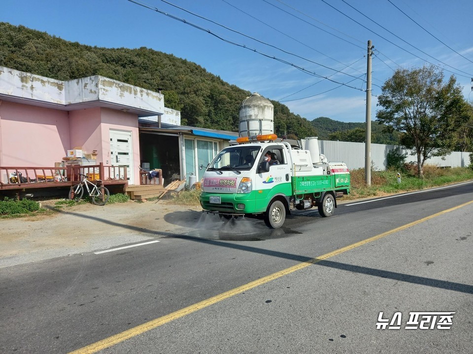 충남 예산군이 방역역량을 총동원해 ASF 차단에 총력을 기울이고 있다./ⓒ예산군청