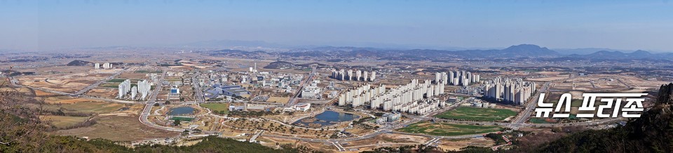 충남도청 소재지인 내포신도시가 ‘혁신도시 지정’이라는 날개를 달아 발전에 급물살을 탈 것으로 보인다./ⓒ충남도청