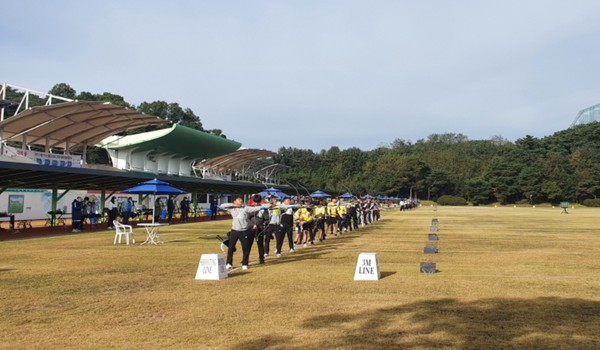 예천진호국양궁장에서 제17회 경북도지사기 전국 남․여 초․중학교 양궁대회가 개최되었다/Ⓒ예천군