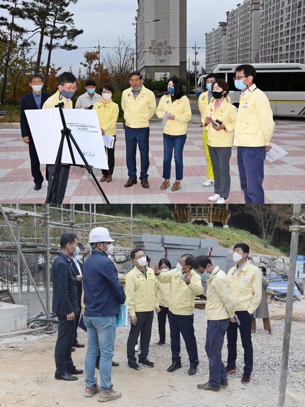 사천시의회는 지난 16일 제247회 사천시의회 임시회 중 상임위원회별로 주요사업지에 대한 현장방문을 실시했다./ⓒ사천시