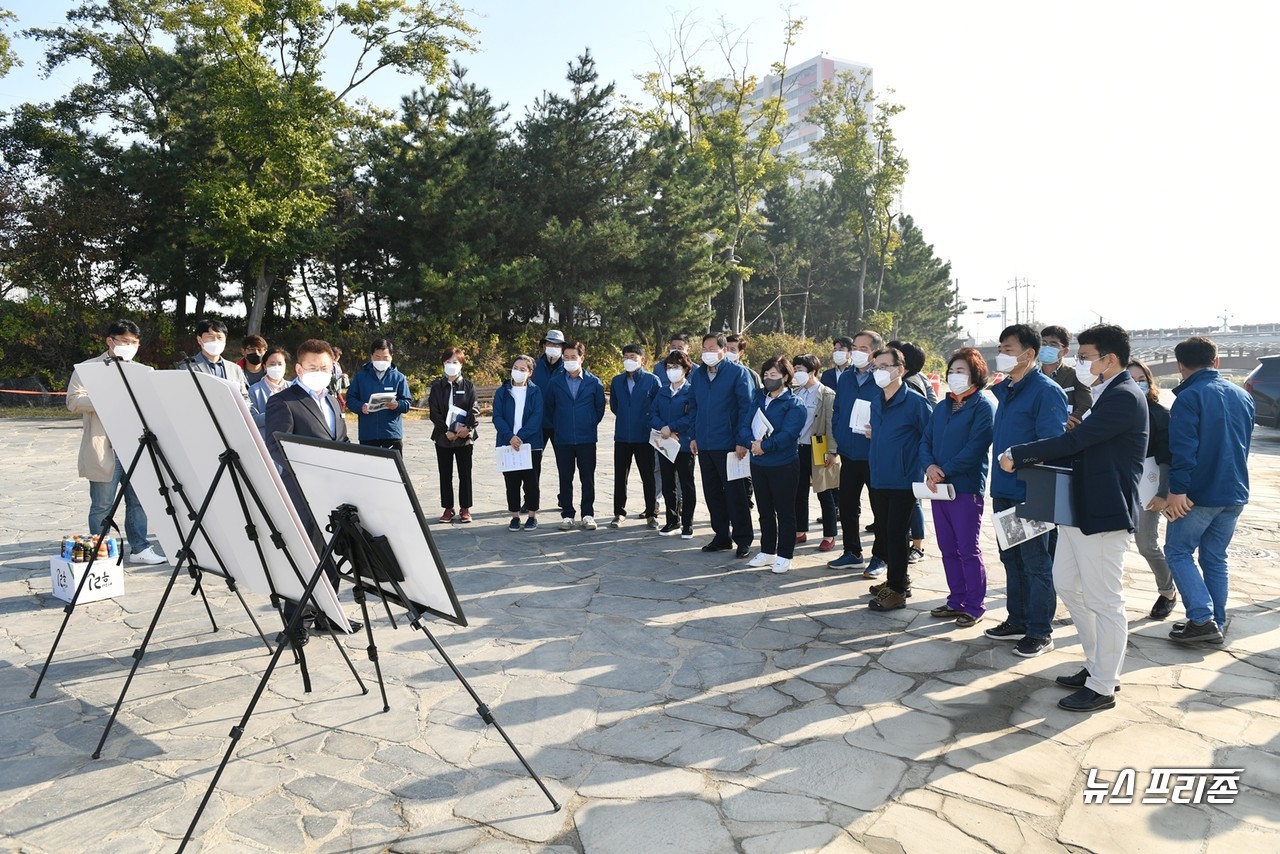 보령시의회 사업장 현장점검 장면.Ⓒ보령시의회