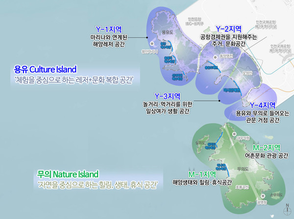 용유무의 개발 구상안/ⓒ경체청