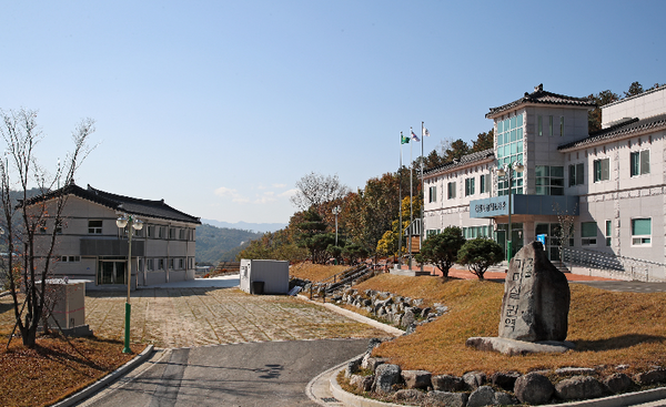 산청 오부면 가마실권역 친환경농업교육관 숙소동 신축./ⓒ산청군