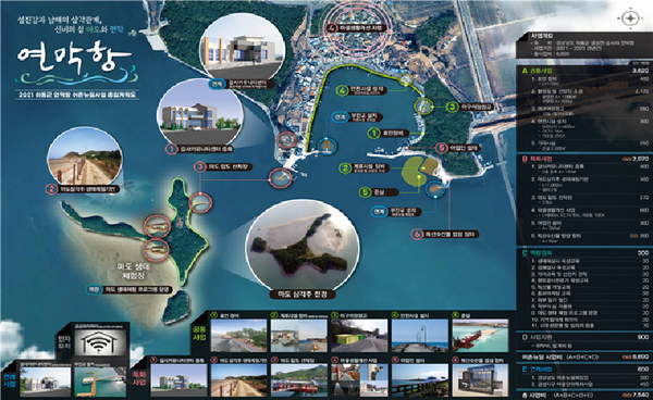 하동군 금성면 연막항 마도지구가 정부의 2021 어촌뉴딜300 공모사업에 선정돼 내년부터 본격적인 개발 사업에 착수한다. /ⓒ하동군