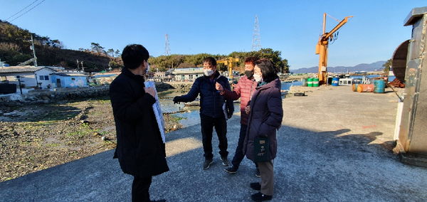 정혜란 창원시 제2부시장, 어촌뉴딜 선정지 방문 (해양사업과)/ⓒ창원시