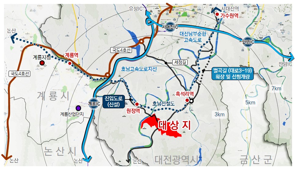 대전지역 내 증가하는 산업 수요를 대처하기 위한 ‘평촌일반산업단지 조성사업’이 사업시행자인 대전도시공사와 시공사간 최종 계약체결(두산중공업과 대전지역업체 시아플랜)되면서 본격적으로 추진된다./ⓒ대전시