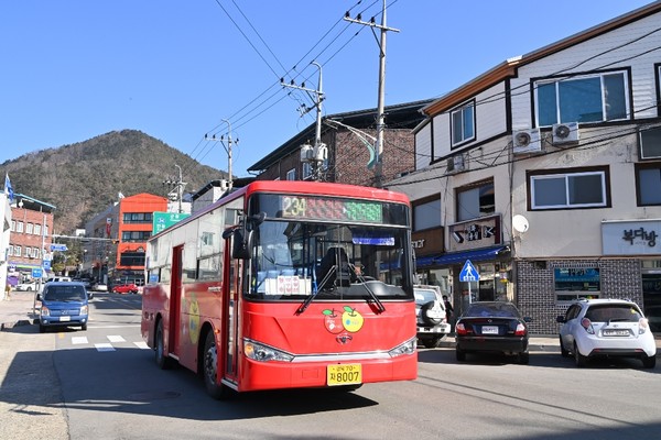 버스정보시스템 구축/Ⓒ청송군